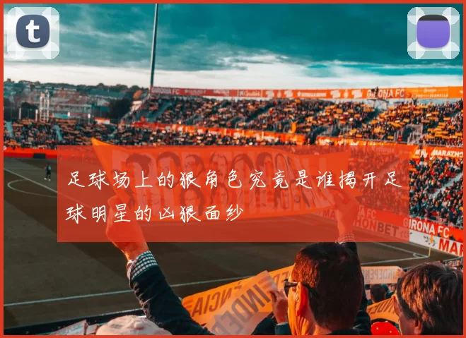足球场上的狠角色究竟是谁揭开足球明星的凶狠面纱