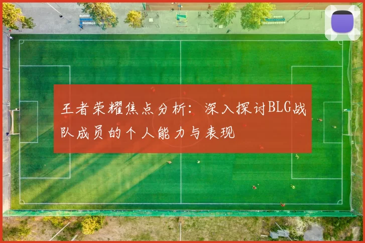 王者荣耀焦点分析：深入探讨BLG战队成员的个人能力与表现