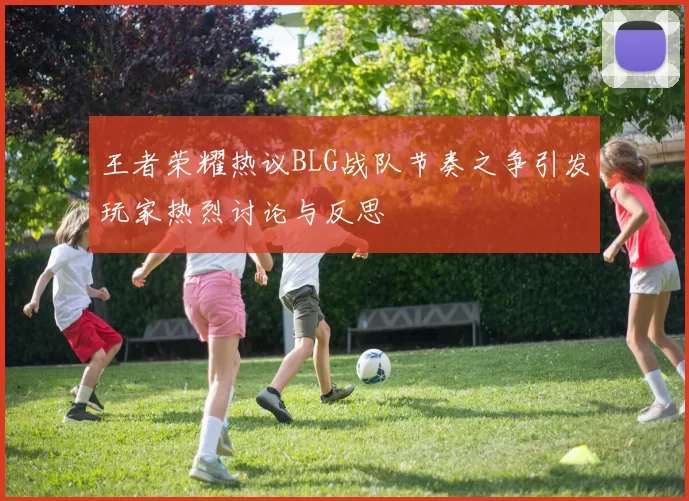 王者荣耀热议BLG战队节奏之争引发玩家热烈讨论与反思